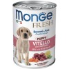 Консерва для собак Monge Dog FRESH Puppy телятина з овочами 400 г (8009470014441)