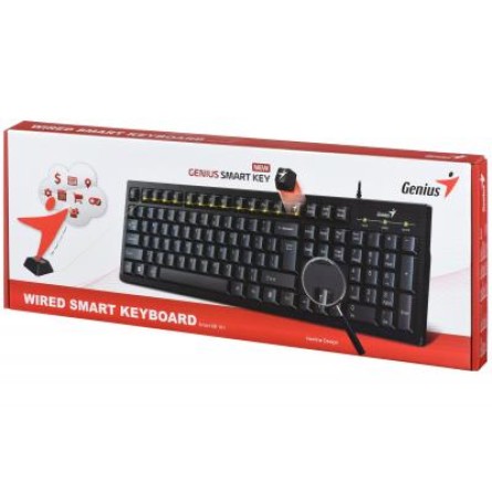 Клавіатура Genius Smart KB-101 USB Black Ukr (31300006410) фото №6