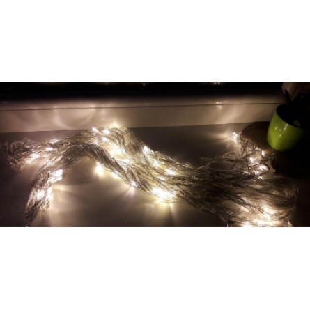 Гирлянда BPNY штора Водоспад, White 320 LED 3Мх3М, 220V, 19,2W (116033) фото №2