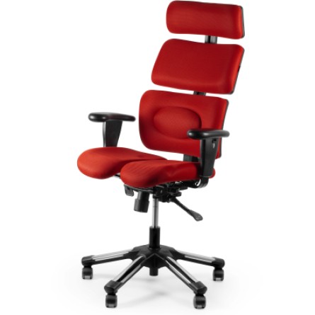 Офісне крісло Barsky Hara Doctor red (BHD-02) фото №6