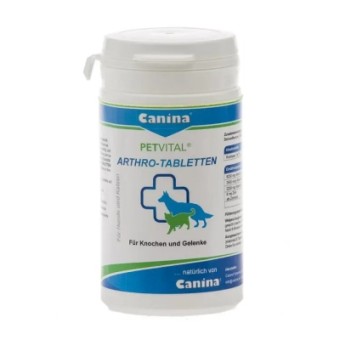 Изображение Таблетки для тварин Canina Petvital Arthro-Tabl для суглобів 60 шт (4027565723003)