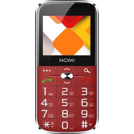 Изображение Мобильный телефон Nomi i220 Red - изображение 3