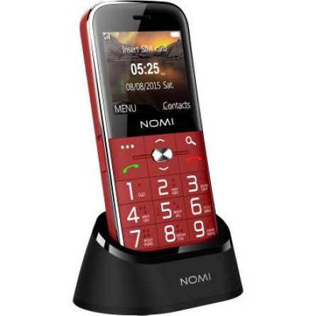 Зображення Мобільний телефон Nomi i220 Red - зображення 1