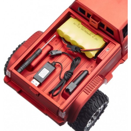 Радиоуправляемая игрушка ZIPP Toys Машинка 4x4 полноприводный пикап с камерой, красный (FY002AW red) фото №6