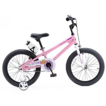 Изображение Велосипед дитячий Royal Baby FREESTYLE 18", розовый (RB18B-6-PNK)