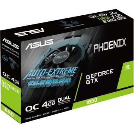 Asus GeForce GTX1650 4096Mb PH OC (PH-GTX1650-O4G) фото №7