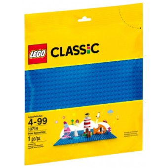 Изображение Конструктор Lego Базовая пластина синего цвета (10714)
