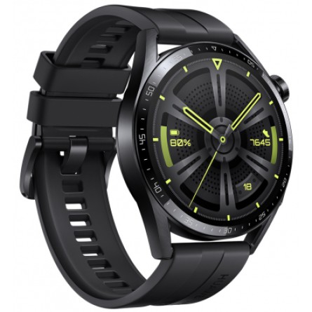 Smart годинник Huawei Watch GT3 46mm Black (55026956) фото №3