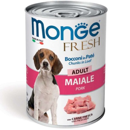 Консерва для собак Monge Dog Fresh свинина 400 г (8009470014465)