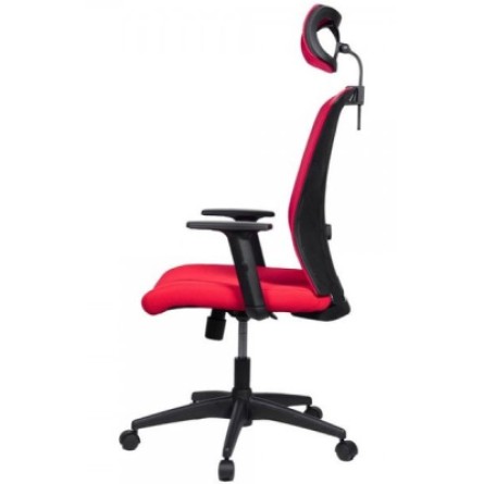 Офісне крісло Barsky Mesh Black/Red (BM-01_Mesh) фото №3