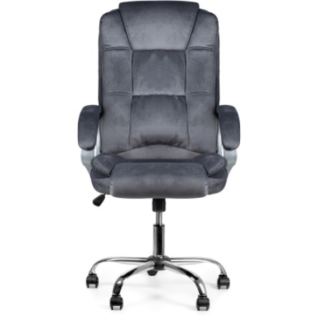 Офісне крісло Barsky Soft Microfiber Grey Soft-03 (Soft-03) фото №8