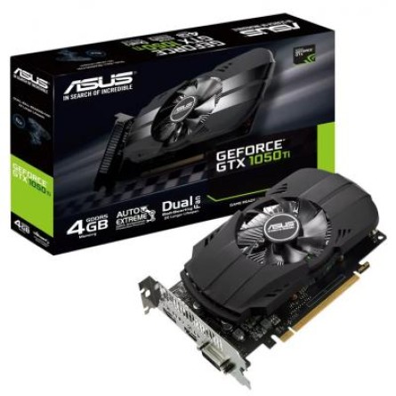Asus GeForce GTX1050 Ti 4096Mb  (PH-GTX1050TI-4G)