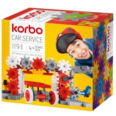 Конструктор Korbo Конструктор  Car service 119 деталей (65910)