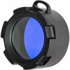 Фонарик Olight Диффузионный фильтр  35 mm Blue (FM-20B)