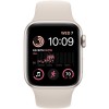 Smart часы Apple Watch SE 2022 GPS 40mm Starlight Aluminium Case with Starlight Sport Band - Regular (MNJ фото №4
