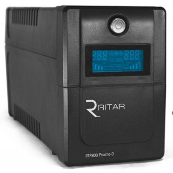 Изображение Источник бесперебойного питания Ritar RTP800 (480W) Proxima-D (RTP800D)