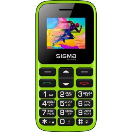 Мобильный телефон Sigma Comfort 50 HIT2020 Green
