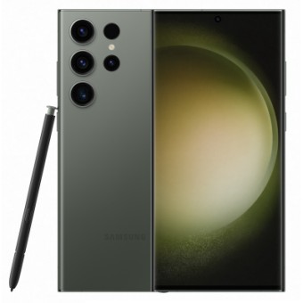 Зображення Смартфон Samsung Galaxy S23 Ultra 5G 12/256Gb Green (SM-S918BZGGSEK)