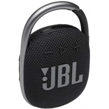 Портативна колонка JBL Clip 4 Black (CLIP4BLK) фото №2