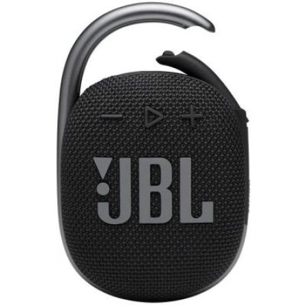 Портативна колонка JBL Clip 4 Black (CLIP4BLK) фото №4