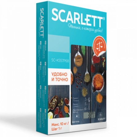 Весы кухонные Scarlett SC-KS57P68 фото №3