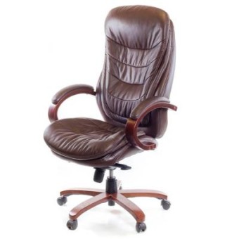 Зображення Офісне крісло АКЛАС Валенсия Soft EX MB Коричневое (07826)