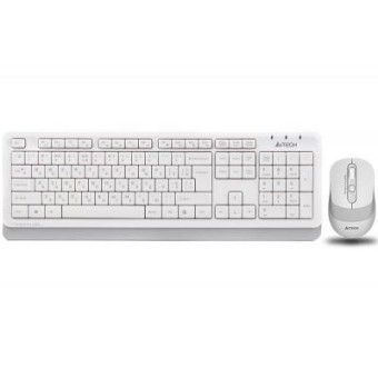 Зображення Клавіатура   мишка A4Tech FG1010 White