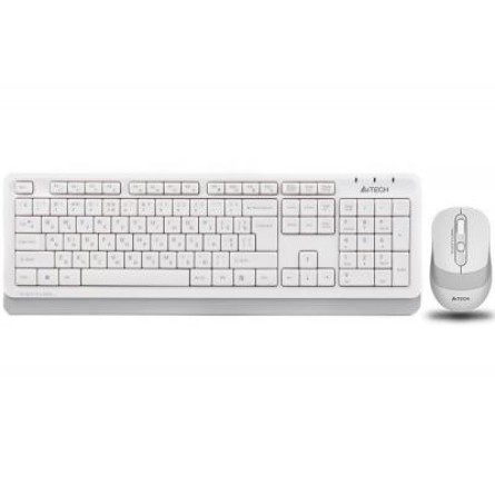 Клавиатура   мышка A4Tech FG1010 White
