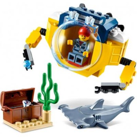 Конструктор Lego  City Океан: мини-подлодка 41 деталь (60263) фото №3