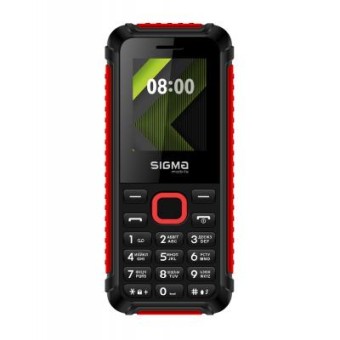 Изображение Мобильный телефон Sigma X-style 18 Track Black-Red