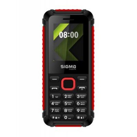 Изображение Мобильный телефон Sigma X-style 18 Track Black-Red - изображение 1