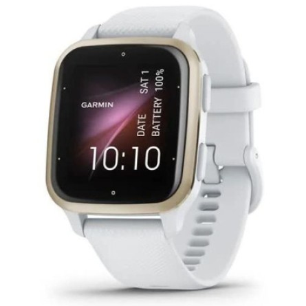 Smart годинник Garmin Venu Sq 2, White/Cream Gold (010-02701-11)