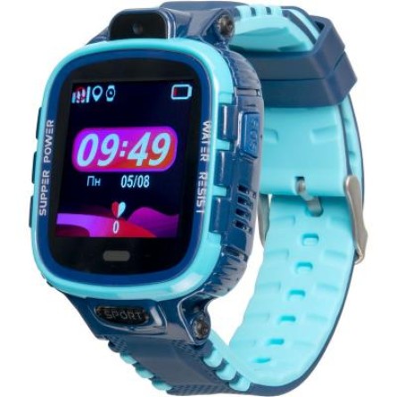 Smart годинник Gelius Pro GP-PK001 (PRO KID) Blue Kids