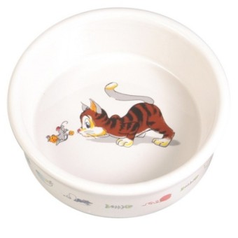 Зображення Посуд для котів Trixie 200 мл/11.5 см (4011905040073)
