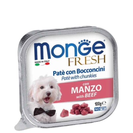 Консерва для собак Monge DOG FRESH яловичина 100 г (8009470013079)