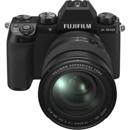 Цифровая фотокамера Fujifilm X-S10  XF 16-80mm F4.0 Kit Black (16670077) фото №10