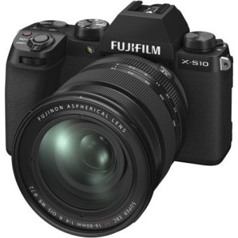 Изображение Цифровая фотокамера Fujifilm X-S10  XF 16-80mm F4.0 Kit Black (16670077)