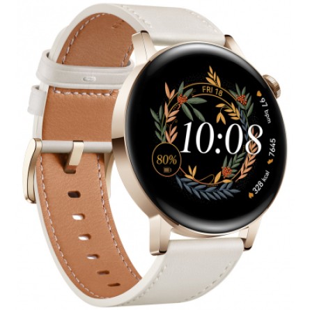 Smart часы Huawei Watch GT3 42mm Frosty White (55027150) фото №3
