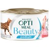 Консерва для котів Optimeal Beauty Podium смугастий тунець у соусі з кальмарами 70 г (4820215366243)