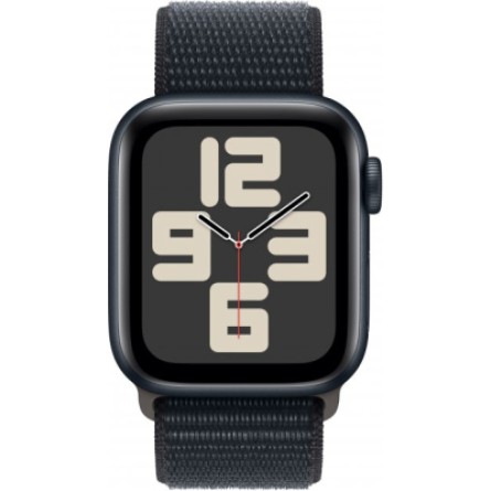 Смарт-годинник Apple Watch SE 2023 GPS 40mm Midnight Aluminium Case with Midnight Sport Loop (MRE03QP/A) фото №2