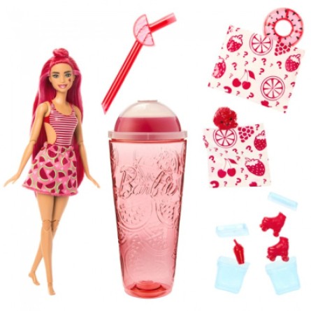 Лялька Barbie Pop Reveal серії Соковиті фрукти – кавуновий смузі (HNW43) фото №2