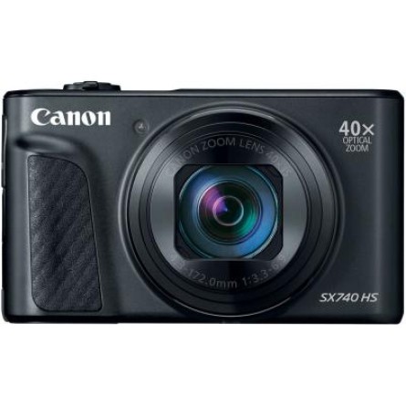 Цифровая фотокамера Canon Powershot SX740 HS Black (2955C012) фото №2