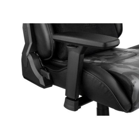Геймерське крісло 2E Gaming Hibagon II Black/Camo (-GC-HIB-BK) фото №11