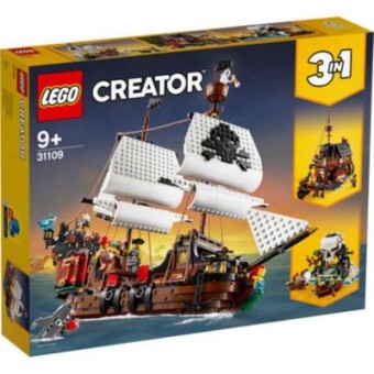 Зображення Конструктор Lego Creator Пиратский корабль 1262 детали (31109)