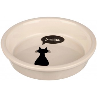 Зображення Посуд для котів Trixie 250 мл/13 см (4047974244999)