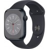 Smart часы Apple Watch Series 8 GPS 45mm Midnight Aluminium Case with Midnight Sport Band - Regular (MNP1