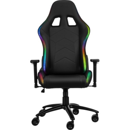 Геймерское кресло 2E Gaming Ogama II RGB Black (-GC-OGA-BKRGB) фото №3