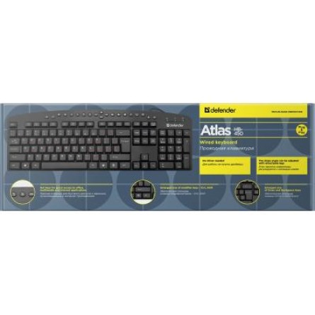 Клавіатура Defender Atlas HB-450 RU (45450) фото №3