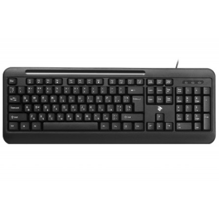 Клавіатура 2E KM1040 USB Black (-KM1040UB)