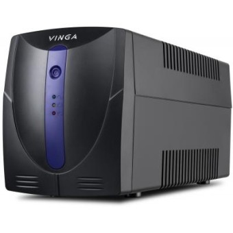 Зображення Джерело безперебійного живлення Vinga LED 800VA plastic case (VPE-800P)